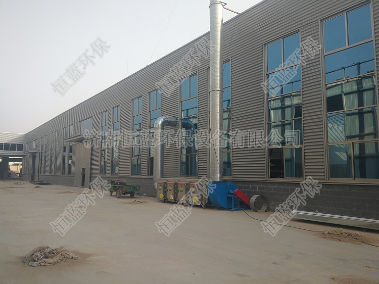 山东济南制药厂废气处理工程01